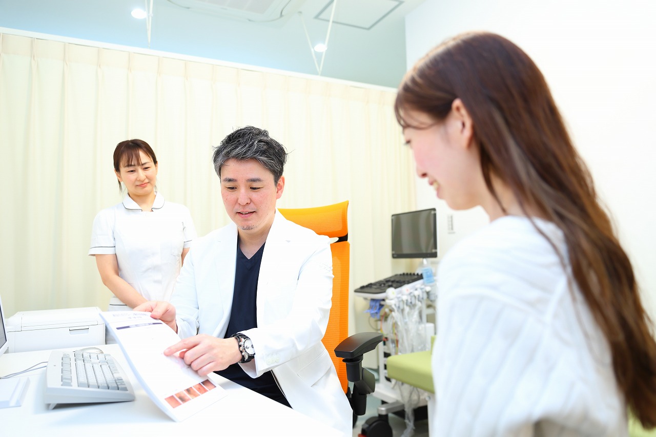 消化器内視鏡専門医が検査を担当