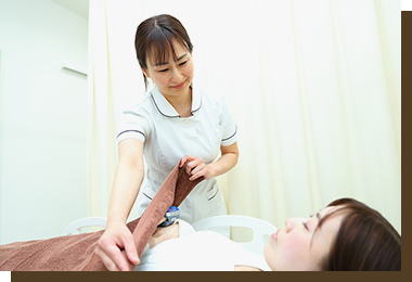 苦痛を最小限に鎮痛剤による大腸カメラ検査