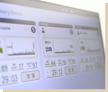 鎮痛剤使用後も安全にリカバリー生体モニター付きストレッチャー